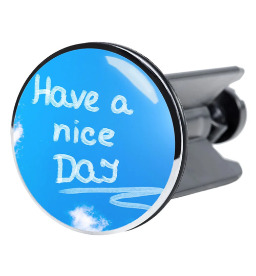 Have a Nice Day 4cm Sink Plug