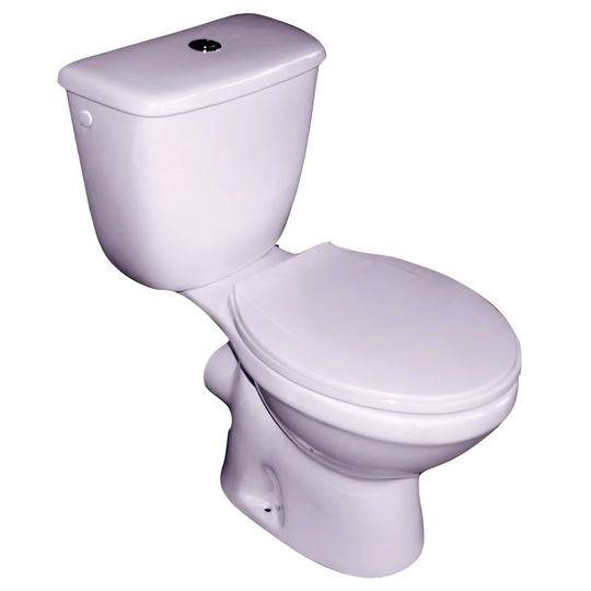 Toby Close Coupled Toilet with Duroplast Seat