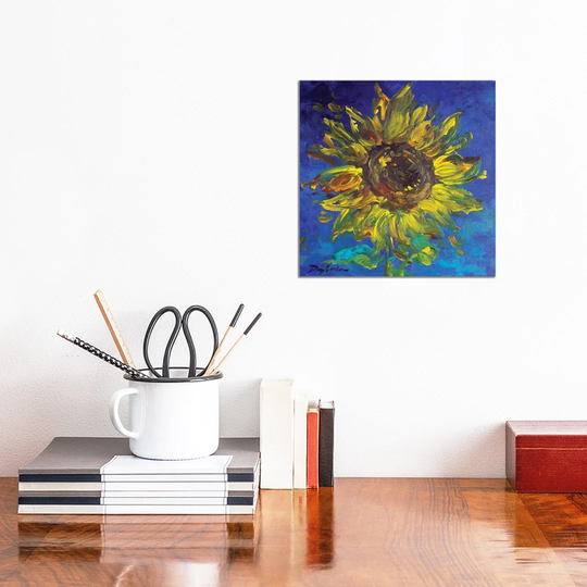 Sunflower I by Debi Coules - Wrapped Canvas Art Prints