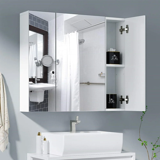 Mcmullan 70cm x 60.3cm Surface Mount Mirror Cabinet