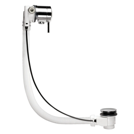 Quest 7cm Leg Bath Waste With Overflow