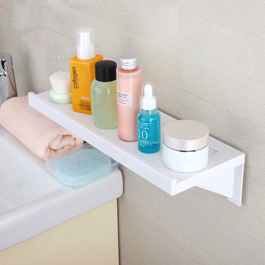 Wall Mounted Shelf Bathroom Storage Organizer Display Holder - Livingandhome
