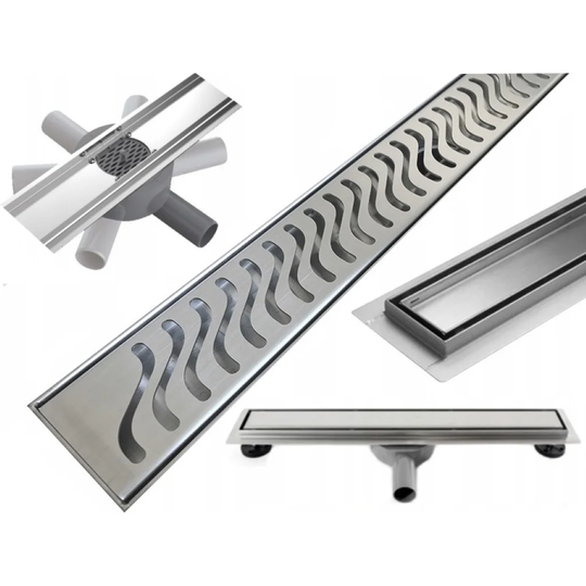 Callis Linear Grid Waste Shower Drain