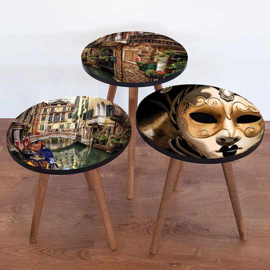 Bakker 3 Piece Nest of Tables