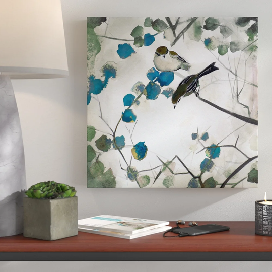 Fall Cool by Christine Lindstrom - Wrapped Canvas Painting Print