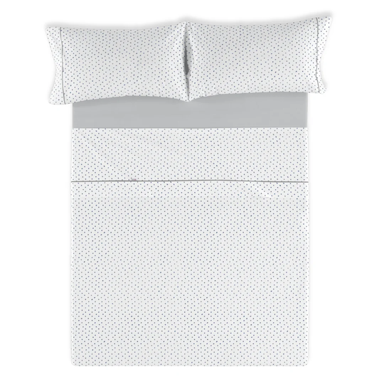 Augusta Polka dots 100% Cotton Sateen Sheet Set