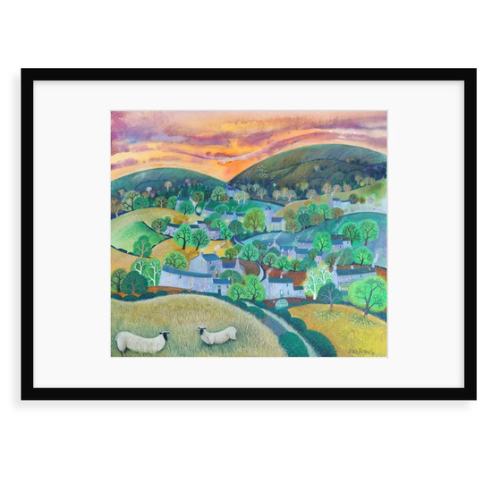 'Twilight, 2016' Framed Painting