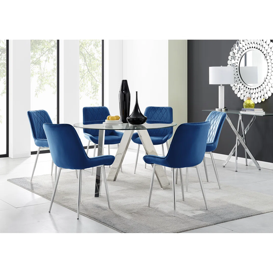 Weleetka 6 - Person Dining Set