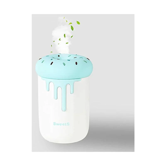 Ilovemilan - Portable Mini Cool Mist Humidifier - 250ml Small Diffuser with Night Light usb Personal Desktop Vaporizer Green