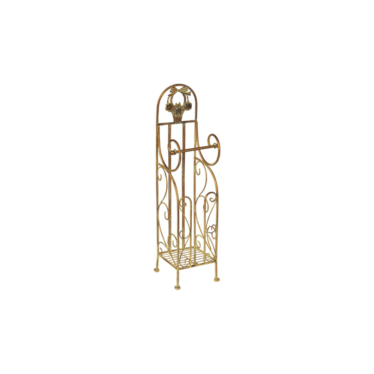 Luc Free Standing Toilet Roll Holder with Storage