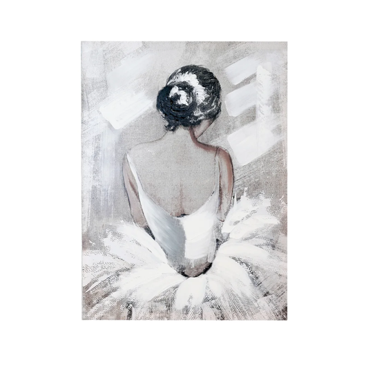 'Ballerina' - Wrapped Canvas Graphic Art Print