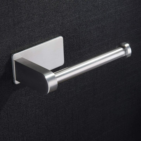 Self Adhesive Toilet Roll Holder No Drilling Toilet Roll Holder Brushed Stainless Steel Toilet Roll Holder Soekavia