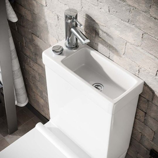 Neshome - Nova 2 in 1 Combo Toilet and Basin Space Saver Unit and Basin tap