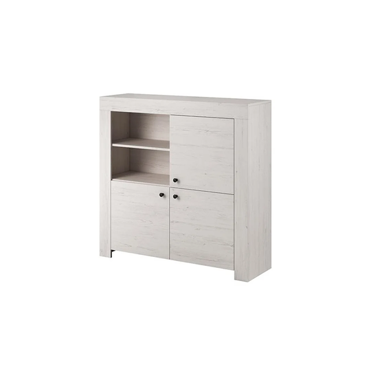 Twigg 3 - Door Mirrored Accent Cabinet