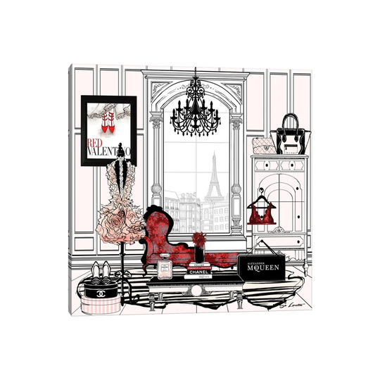 Paris by So Loretta - Wrapped Canvas Art Prints