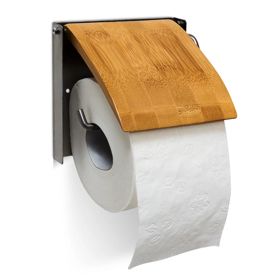 Zion Wall Mounted Toilet Roll Holder