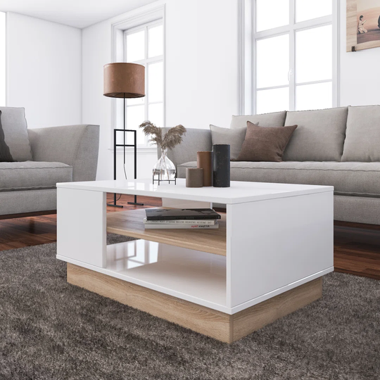 Abdulsamet Coffee Table with Storage