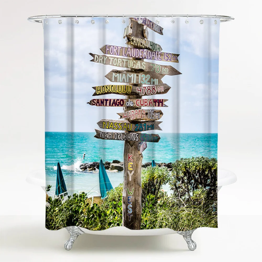 Key West Shower Curtain