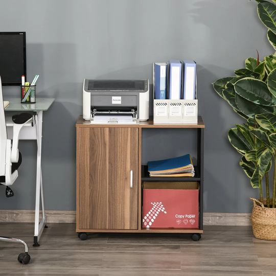 Collegiate 1 Door 2 -Shelf Storage Cabinet