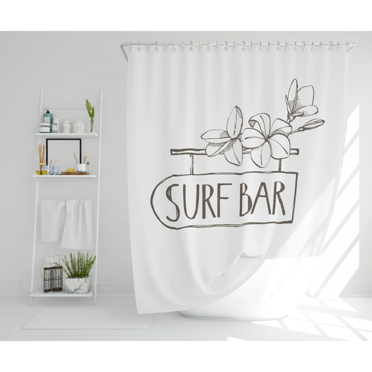 Yasmine Polyester Shower Curtain Set