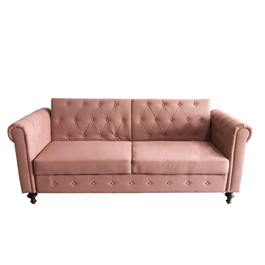 Brae 221cm Flared Arm Reclining Sofa Bed