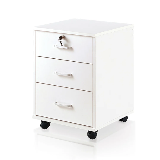 Karansingh Lockable 3 Drawer Filing Cabinet