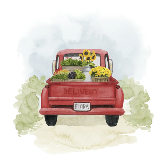 Farm Flora I by Grace Popp - Wrapped Canvas Painting