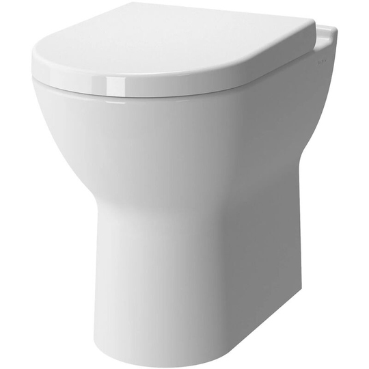 Vitra - S50 Comfort Height Back to Wall Toilet - Standard Seat