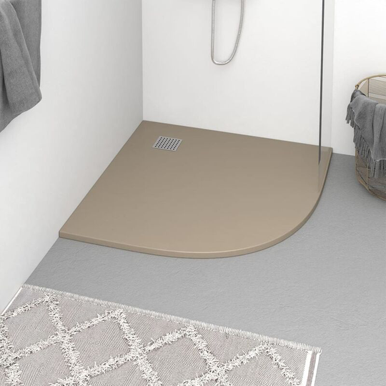 Shower Base Tray smc Brown 90x90 cm FF148929_UK - Topdeal