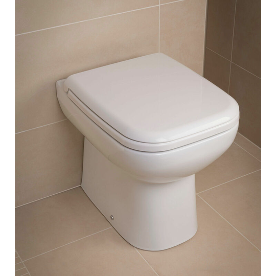Rakceramics - Rak Origin Back To Wall Toilet Pan Including Seat wc Short Projection Compact - White