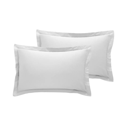 400 Thread Count Plain 100% Cotton Oxford Pillow Case