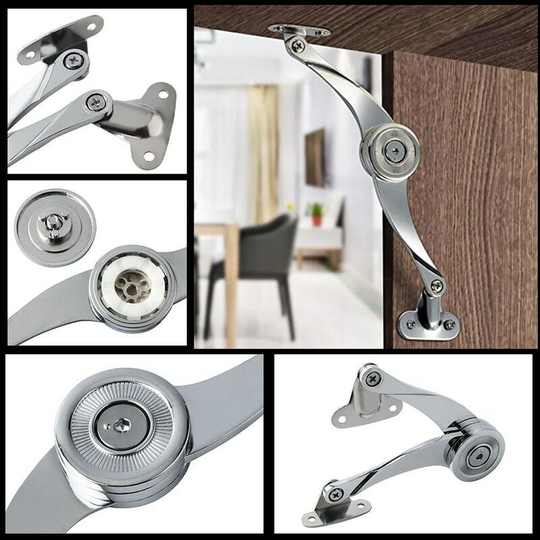 Hydraul Hing Lid Support Hinge with Soft Close Toy Box Hinges Support Drop Lids for Cabinets Kitchen Furniture Lift Up Flap Stay