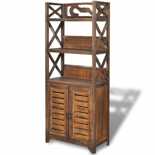 Vidaxl - Bathroom Cabinet Albuquerque Wood Brown 46x24x117.5 cm Brown