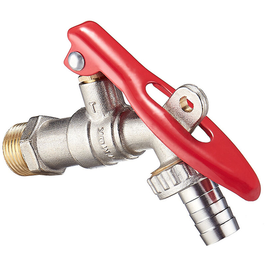 Brass Faucet 1/2 Thread Water Tap Faucet Nozzle Manual Lockable Home Garden Outdoor Tool