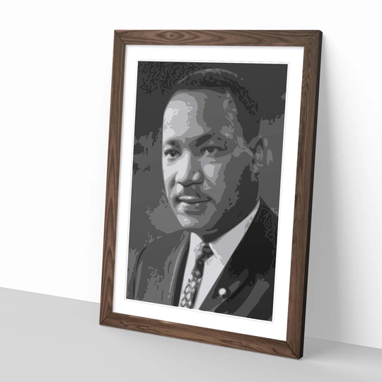'Martin Luther King 3' Framed Wall Art