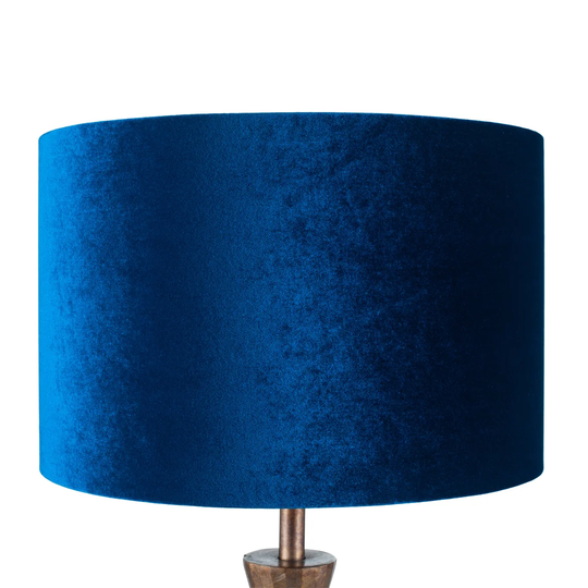 Aimon 30cm Velvet Drum Lamp Shade