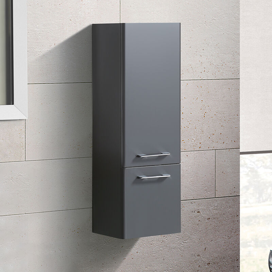 Lex 1000mm Wall Hung Storage Cabinet - Grey
