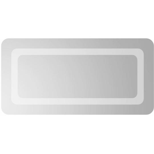Vidaxl - led Bathroom Mirror 60x30 cm Transparent