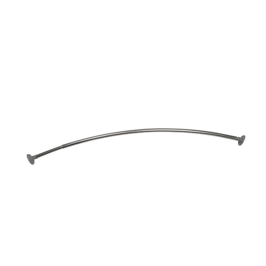 Adjustable Curved Fixed Shower Curtain Rail