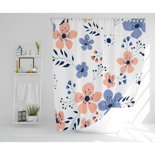 Trent Polyester Shower Curtain Set