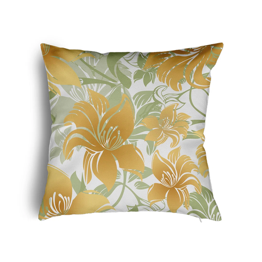 Lupi Down Floral Square Scatter Cushion with Filling