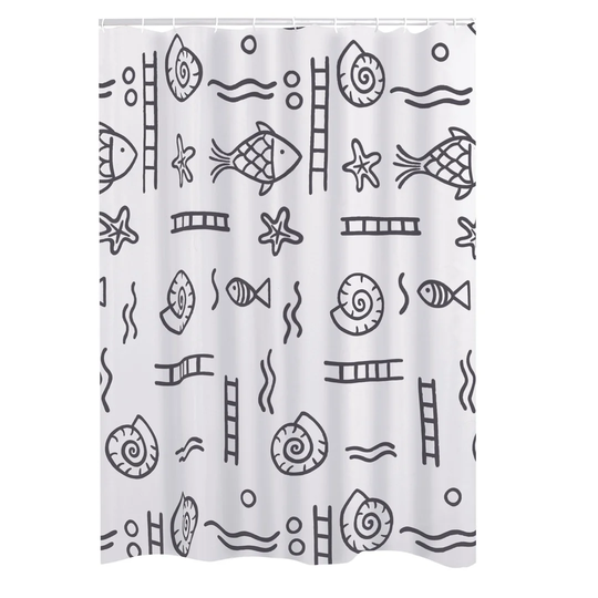 Neptun Polyester Shower Curtain