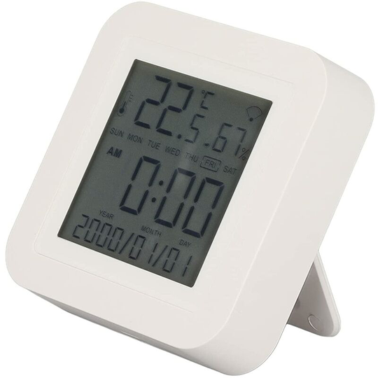 Perlerare - Room Thermometer, Smart WiFi Hygrometer, Wireless Phone Remote Control for Nursery, Bedroom, Greenhouse, Office
