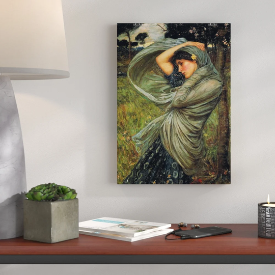 'Boreas' by John William Waterhouse Painting print