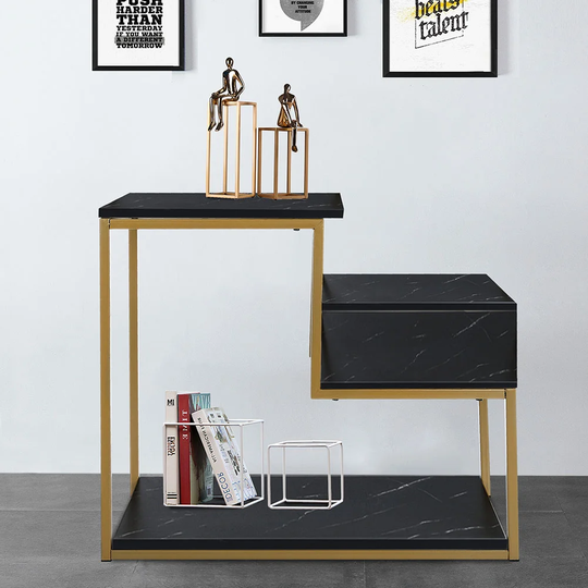 Snider Side Table with Storage