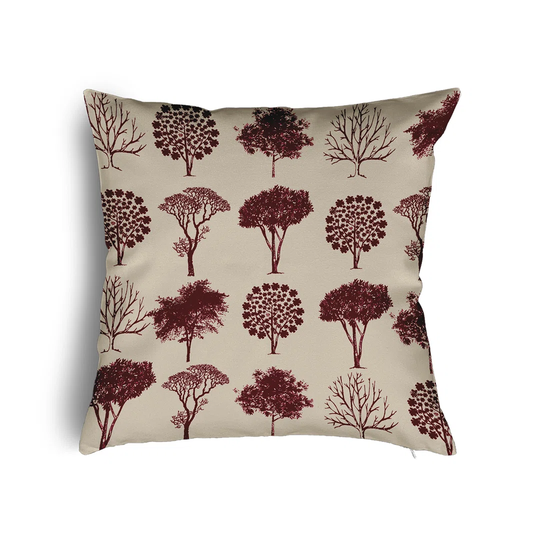 Field Of Trees Decorative Scatter Cushion with Filling