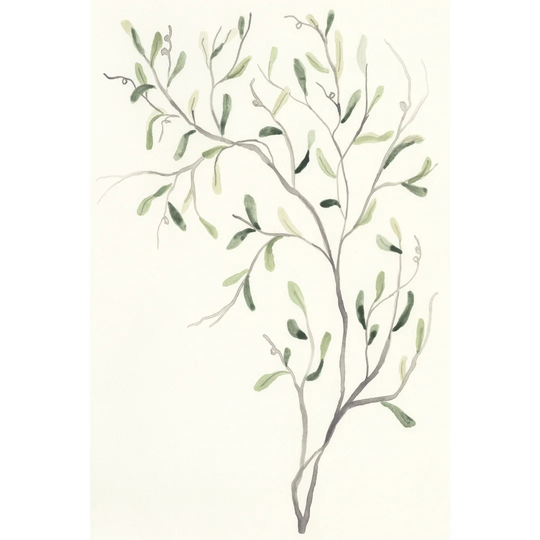 Spindle Spring I by June Erica Vess - Wrapped Canvas Painting
