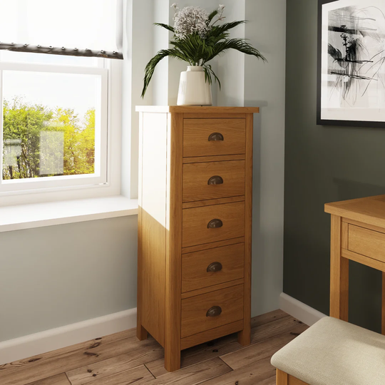 Apostolos 5 Drawer Chest