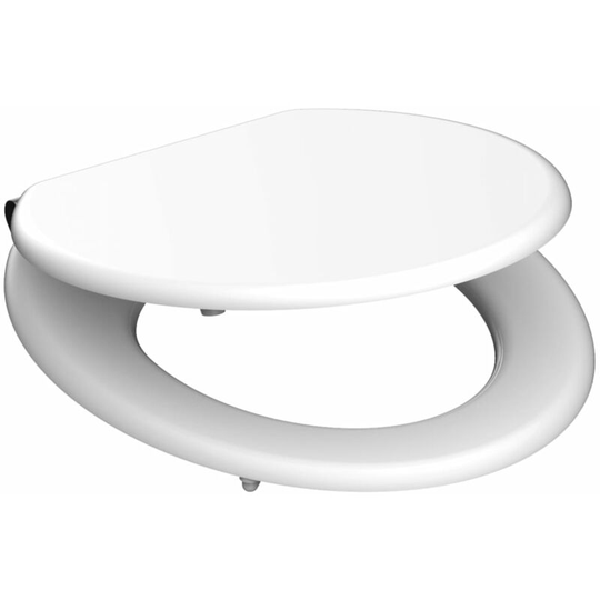 Toilet Seat with Soft Close spirit white White Matte schütte - White