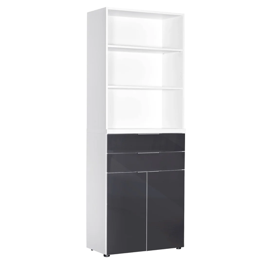 Wardsboro 2 -Door 4 -Shelf Storage Cabinet